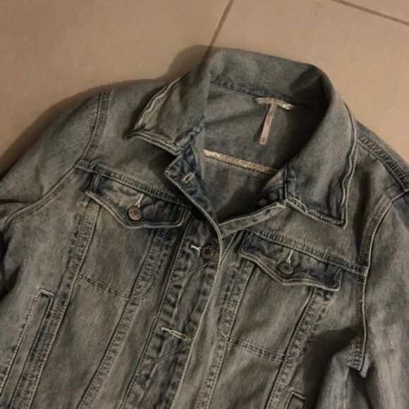 Free People Jean cotton jacket XS - Picture 2 of 7
